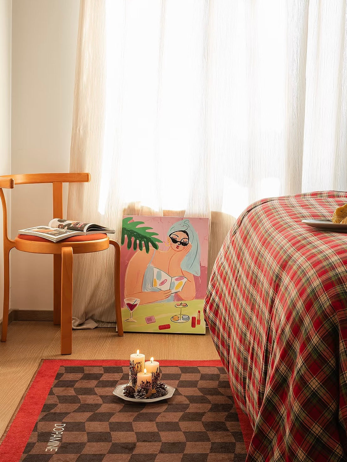 Soaking in the Morning Glow