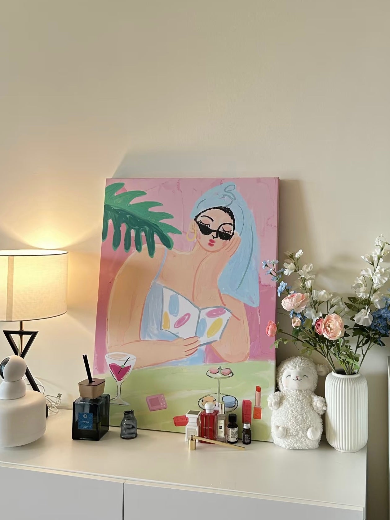 Soaking in the Morning Glow