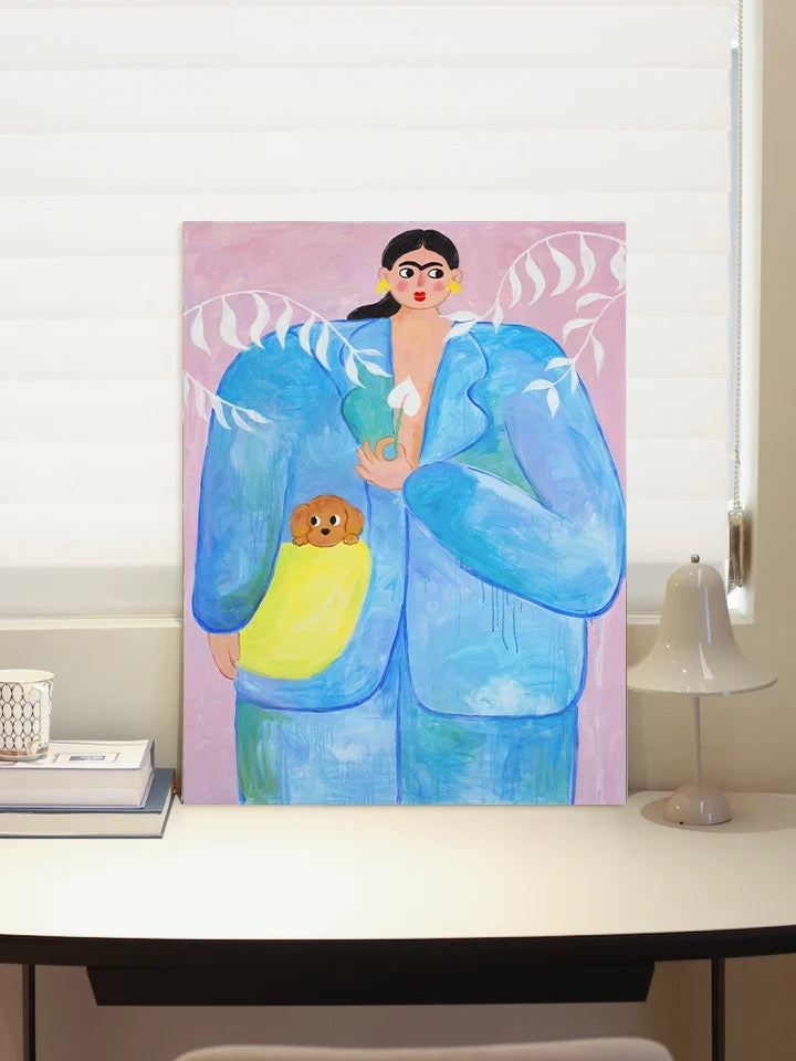 Walking in the Spring