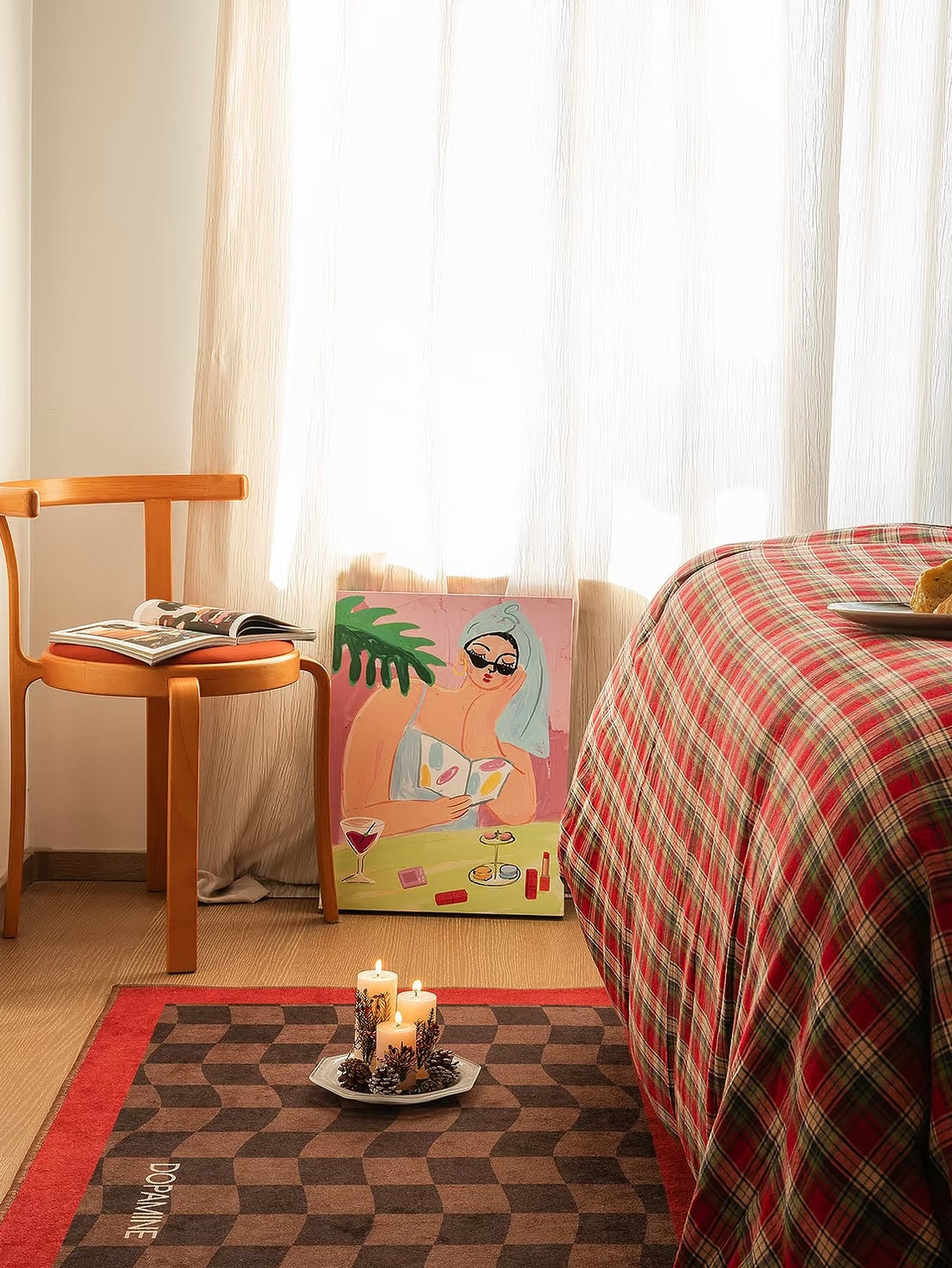 Soaking in the Morning Glow